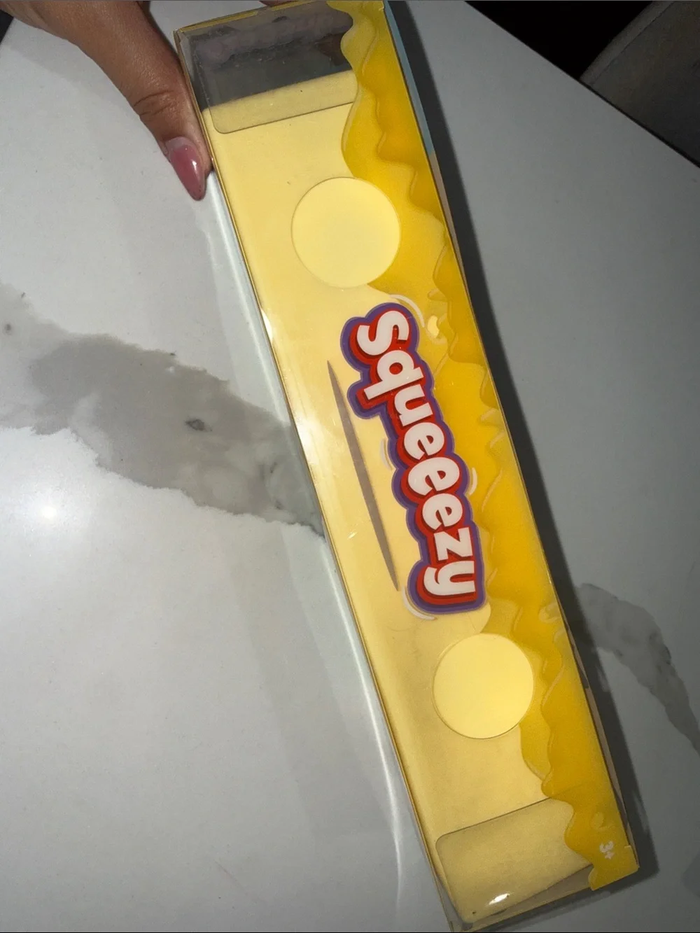 Squeeezy brand salted